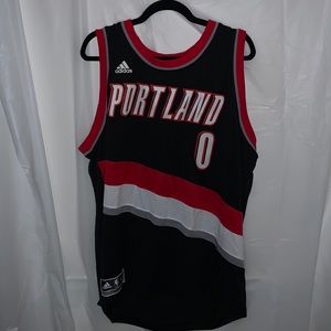 Adidas Damian Lillard Portland Trailblazers jersey